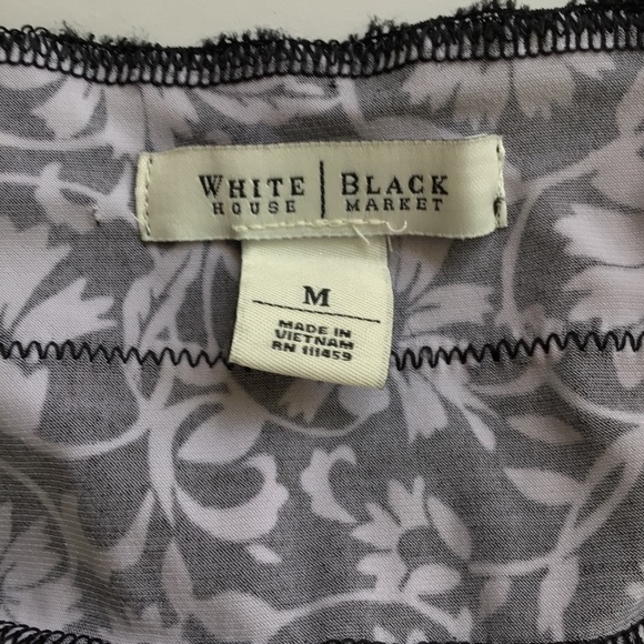 WHITE HOUSE BLACK MARKET LACE HEM CAMISOLE SMALL - Picture 12 of 15